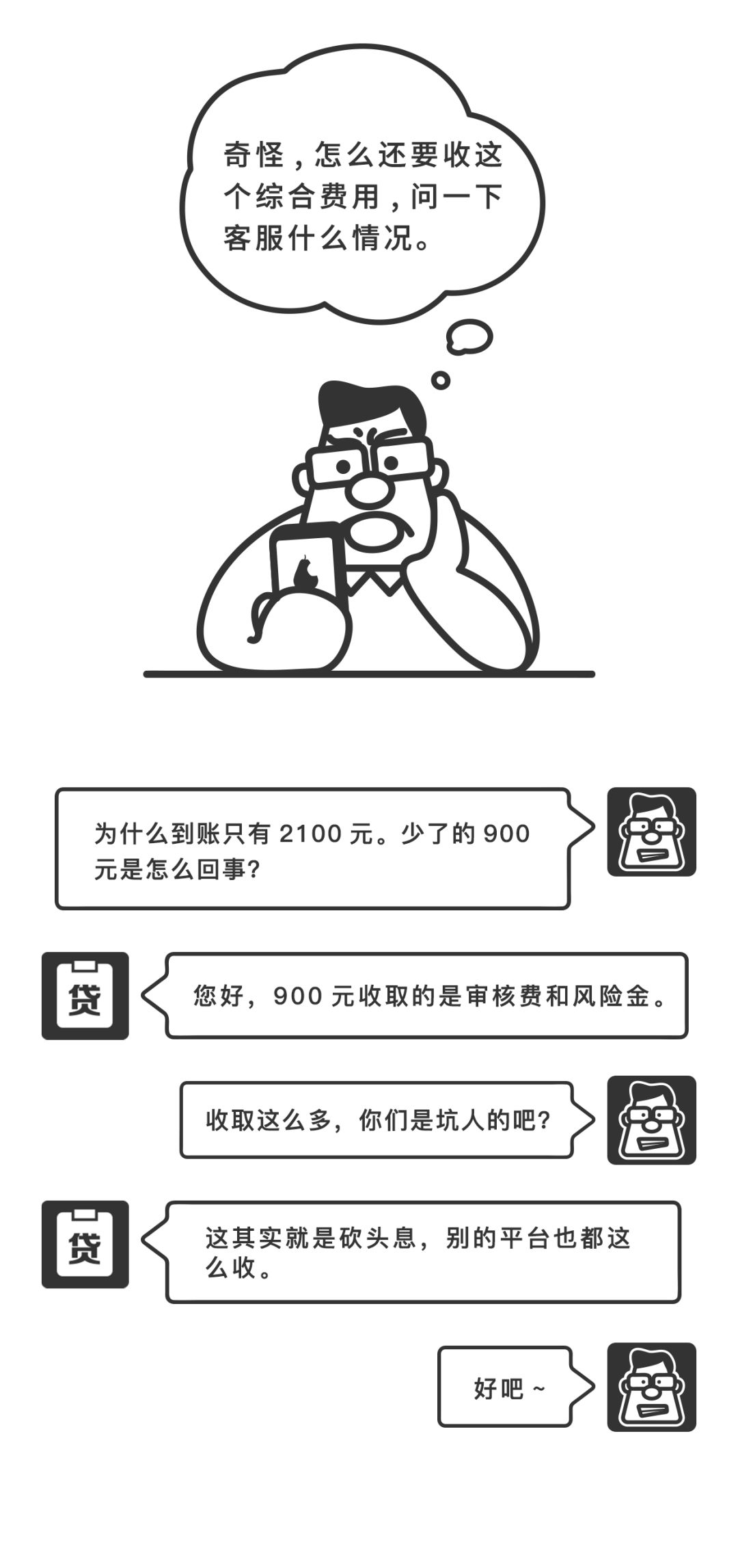 诈知机防骗攻略 | 贷款7000元 3个月=欠50万？