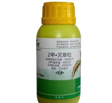 水稻田合萌用谷欢能除吗？