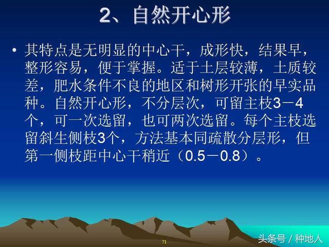 核桃整形修剪技术图解