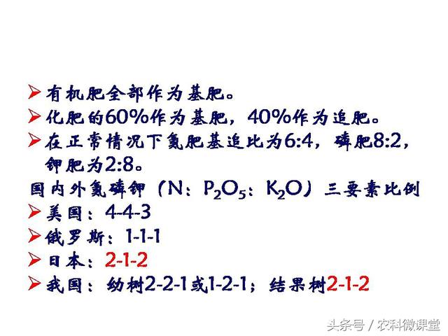 苹果秋冬施肥管理技术