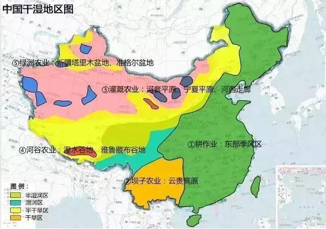 中国农业地图详解！