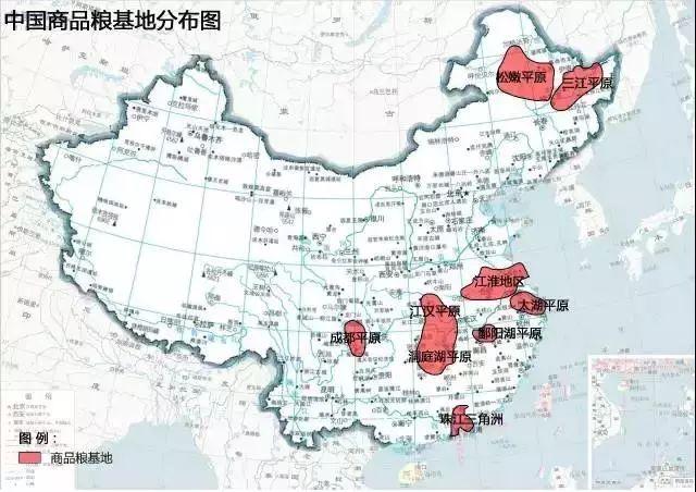 中国农业地图详解！