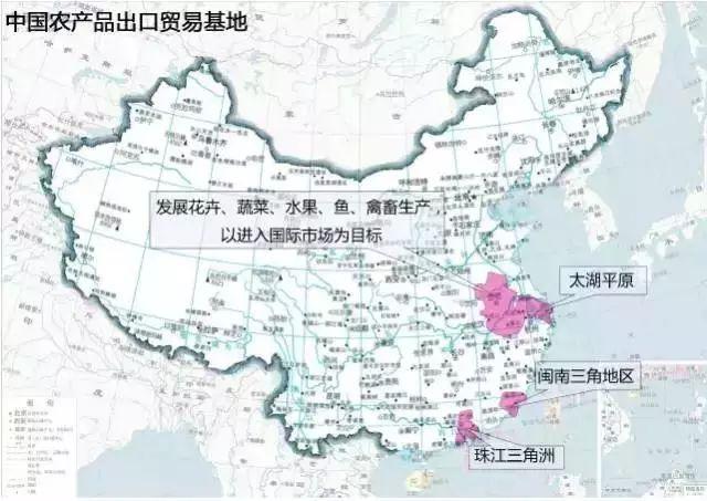 中国农业地图详解！