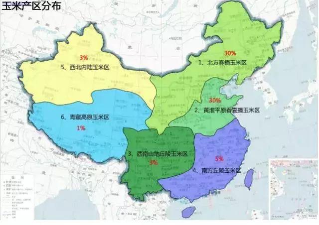 中国农业地图详解！