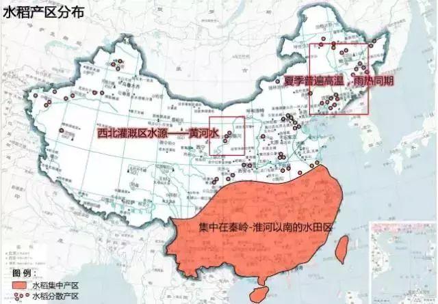 中国农业地图详解！